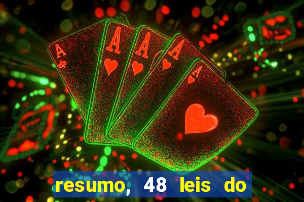 resumo, 48 leis do poder pdf